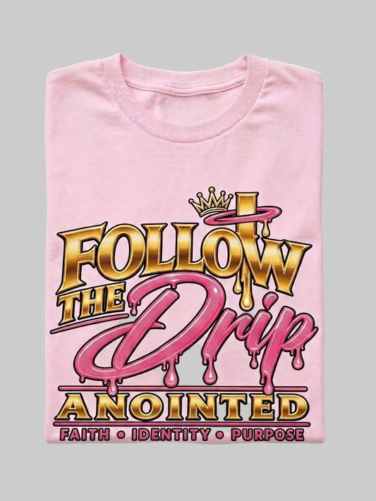 "Dripped in Pink" Breast Cancer Awareness Tee
